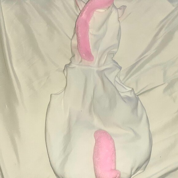 CARTERS 1 PC. UNICORN COSTUME PINK WHITE BUBBLE BODYSUIT INFANT GIRLS 6-9 MONTHS - Picture 4 of 4